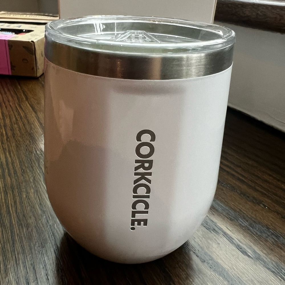 Corkcicle stemless tumbler